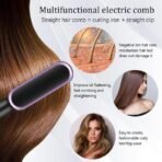 Multifunctional Hair Straightener Brush - Hot Comb Hair Care
