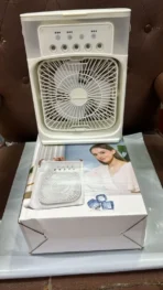 Portable Air Conditioner - Fan Usb Electric Fan With Led Night Light
