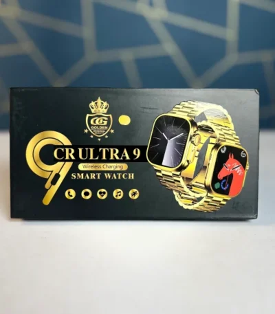 Cr Ultra 09 Smart Watch With Wireless Charging For Men